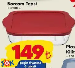 PAŞABAHÇE BORCAM TEPSİ PAŞABAHÇE BORCAM TEPSİ